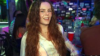 Blonde Babe Ruby Gets Her Pussy Fucked Hard at Bikini Party