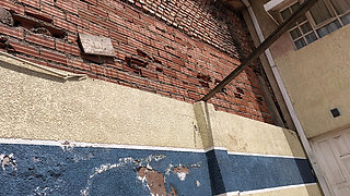 Single mother candy seller on the street sucks my dick