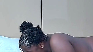 Chubby Ebony Squirt and Fuck