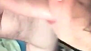 Cute MILF Sucking the Penis Until All the Milk Comes Out