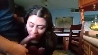 Young 21-Year-Old Latina Co-Worker Gets Fucked by Me While Her Rich Mom Watches