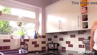 British Mature MILF Sam Bourne Gets Hardcore Fuck From Young Man - Big Natural Tits, Rough Doggystyle & Blowjob Compilation