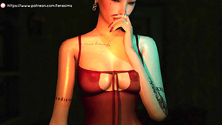 Sims 4 - Horny blonde slut get fucked by the new neighbor, 3D Porn