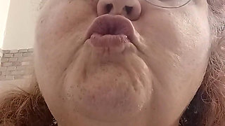 Requested Clip Loud kissing by self