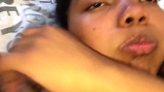 Stepdaughter Swallows My Pee and Spit Cock