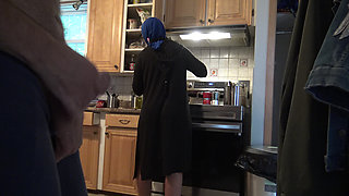 My Best Freinds Wife Almost Caught Me Masturbating !!!