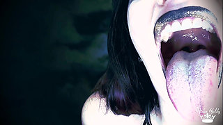 Cruel Banshee Will Eat You and Resurrect You Again and Again After You Cum in Her Mouth