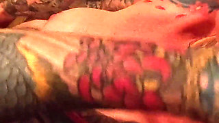 Nudist Sauna British Punk Pink Hair Slut Piggy Mouth Fucked in Nudist Spa