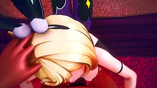 Zenless Zone Zero - Yidhari and Lucia Wild Group Sex Scene - 3D Hentai Animations