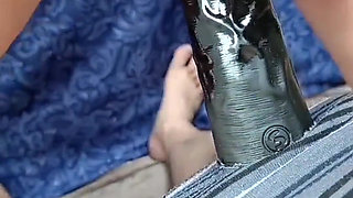 My Lover Punish Me with a Big Fake Black Dick, to Penetrate Me Deeper