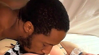 BBW Maid Ash Lauren Delivers Epic Pussy Service to BBC Savvy G's Massive Cock