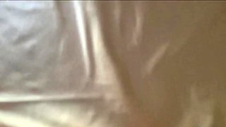 Busty Brunette Masturbates and Touches Herself on a Train