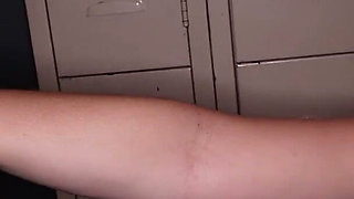 Hot Blonde at Gloryhole