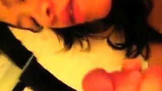 Amateur Asian Girl Gives Blowjob