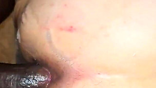 Fuckmeat MILF Sucking BBC and Getting Fucked in the Ass Until Pussy Squirts