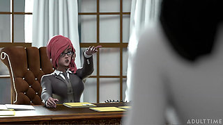 Hentai Sex College 2nd Semester Part 7 - Perfect Tits Futanari Babe Creampies Hentai MILF Principal!