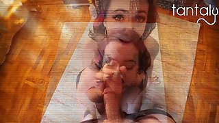 Ebony Tantaly Doll Selena - Kara Leone Blowjob & Facial Pov