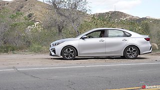 Anna Claire Clouds' Wild Interracial Passion Explodes in Outdoor Heat