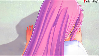 Lala blowjob before class - To Love Ru