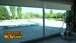 POV - Cum hungry nanny Linda Leclaire will please you