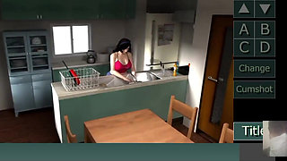 Cheating JAV Housewife Seduces Repairman and Fucks Him While on Phone with Her Husband!!