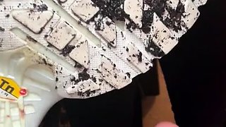 Flexible foot fetish masturbating with feet and hands