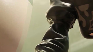 2b Big Ass Anal Cowgirl Fuck After Sloppy Blowjob - Nier Automata 3D Porn