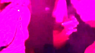 Candy Crush, Queen Kimi, Von Poison and Luna Olvr Smoking with Their Feet, Stripping and Kissing