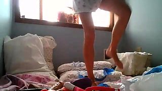 Amateur Webcam Fun With Toys