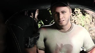 Small Tits Hottie Rough Car Sex 3D Cartoon Gaming Animation