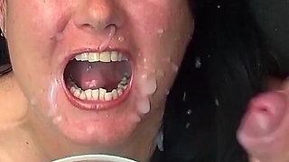 Facial Cum Gangbang! My Most Extreme Facial Cumshots! Liters of Cum!