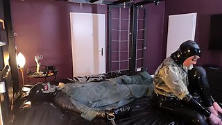 German MILF Ava in Latex Mask BDSM Fetish - Part 1 HD