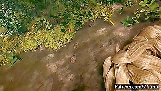 Elf Fucks In The Forest Whit Human