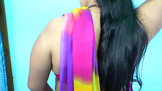 My husband was not at home, I got my brother-in-law to fuck me (Hindi voice)