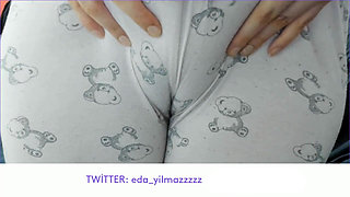 Cameltoe- Puffed Pussy- Swollen Pussy- Pajamas- Turkish Porn