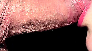 The Best Close up- Fat Russian Girl Sucked My Fat Dick Cum in Mouth