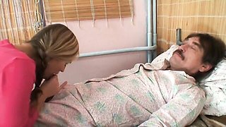 Pin-up Mia's taboo stepdad action
