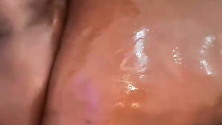 Oiled and Fucked by Delivery Guy