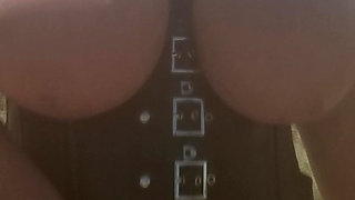 Walking POV Selfie Stick Huge Bound Tits Walk