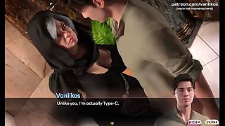 Horny BBW Granny Nun Fucks and Sucks Stepgrandson's Big Cock - Big Tits Mature GILF