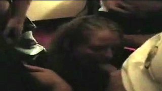 Wild Bukkake Gangbang Party