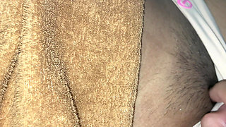 Big Tits Little Stepsister Is Playing Games and I Wait for Her to Sleep to Get Fucked