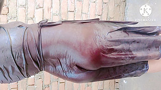 Seeing Sister-in-law Taking a Bath, Father-in-law Sister-in-law's Gand Full Hot Bathroom Bhabhi Bath