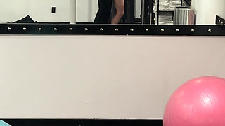 Quick Sneaky Gym Fuck! BBC Works Out Slutty MILF