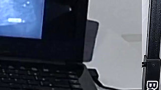 Gynecologist Performs Ultrasound Differently Next to the Cuckold