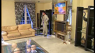 Stepmom with Big Tits Seduces Stepson - Hot Blonde Joins for Threesome