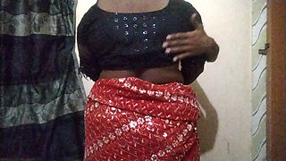 Deshi real husband wife full romance time  with sarreee
