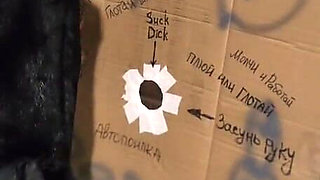 Gloryhole at a Construction Site. Dialogues.