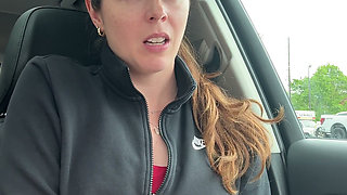 Trying to Golf in a Simulator with My Lush in! Trying Not to Cum While I Swing!