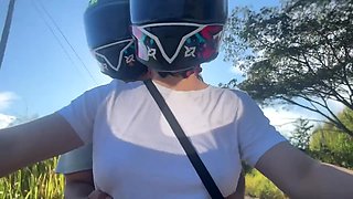Busty housewives deliver sensual outdoor passion with intense pov pleasure